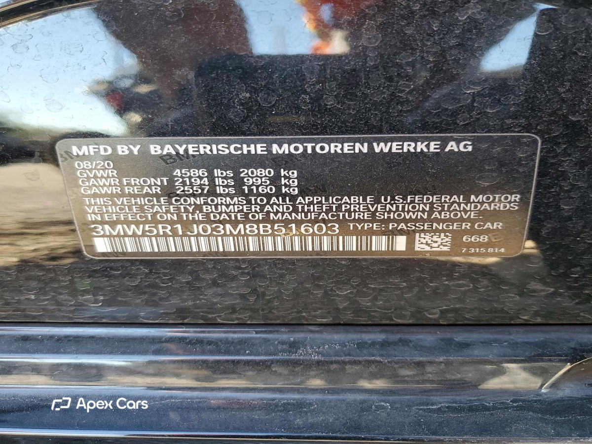 BMW Series 3 2021