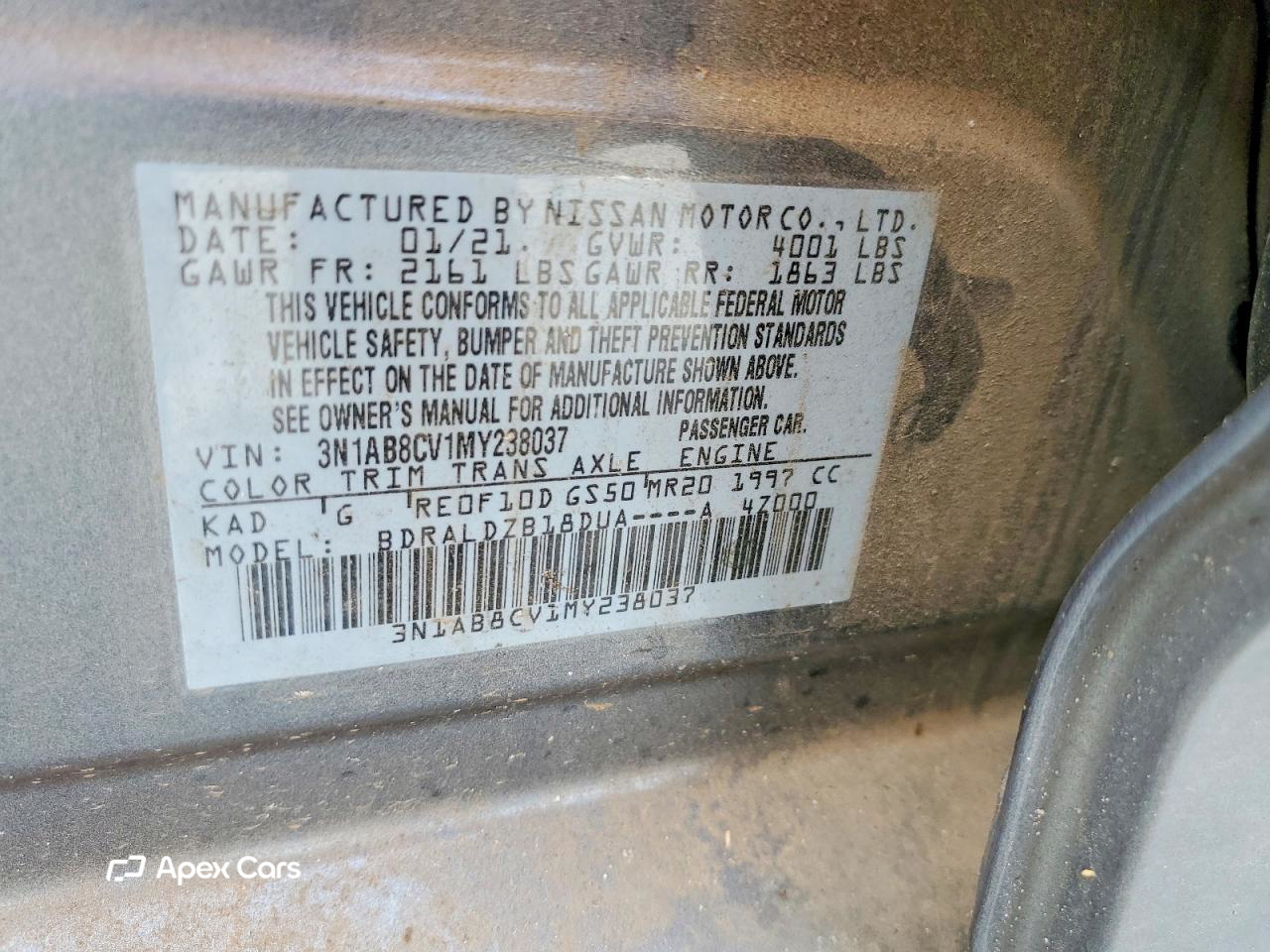 Nissan Sentra 2021