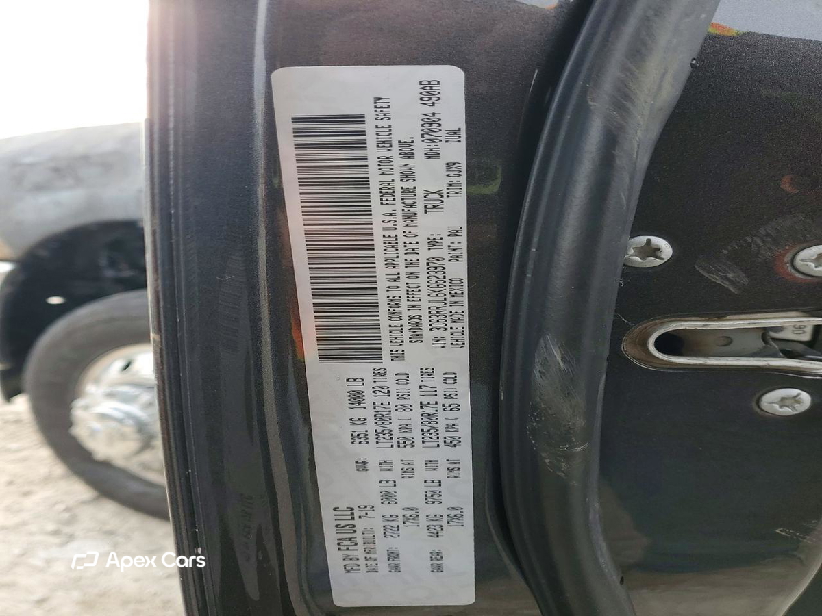 RAM 3500 2019
