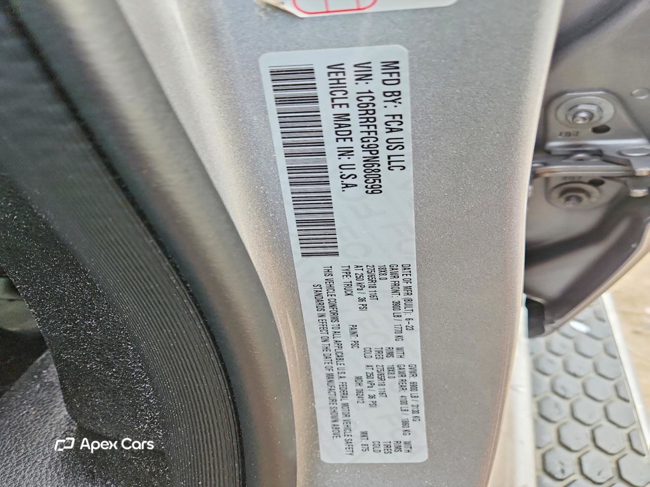 RAM 1500 2023
