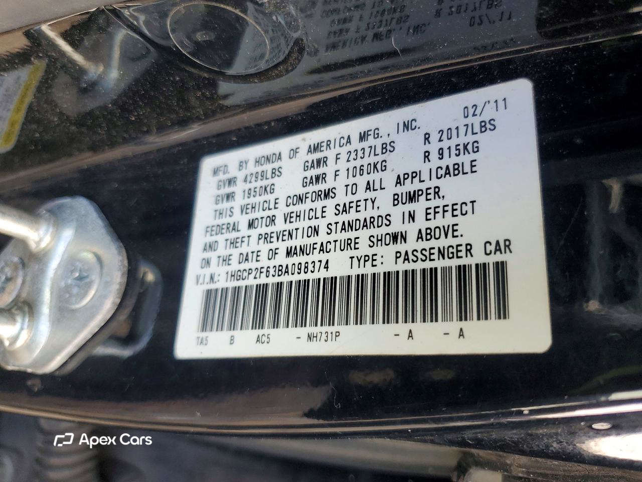 Honda Accord 2011