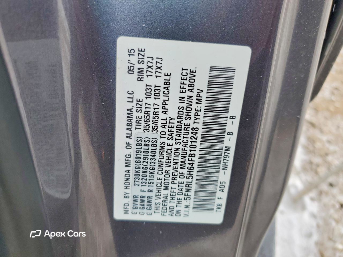 Honda Odyssey 2015