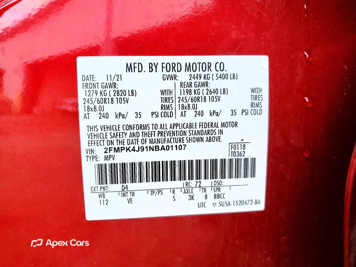 Ford Edge 2022