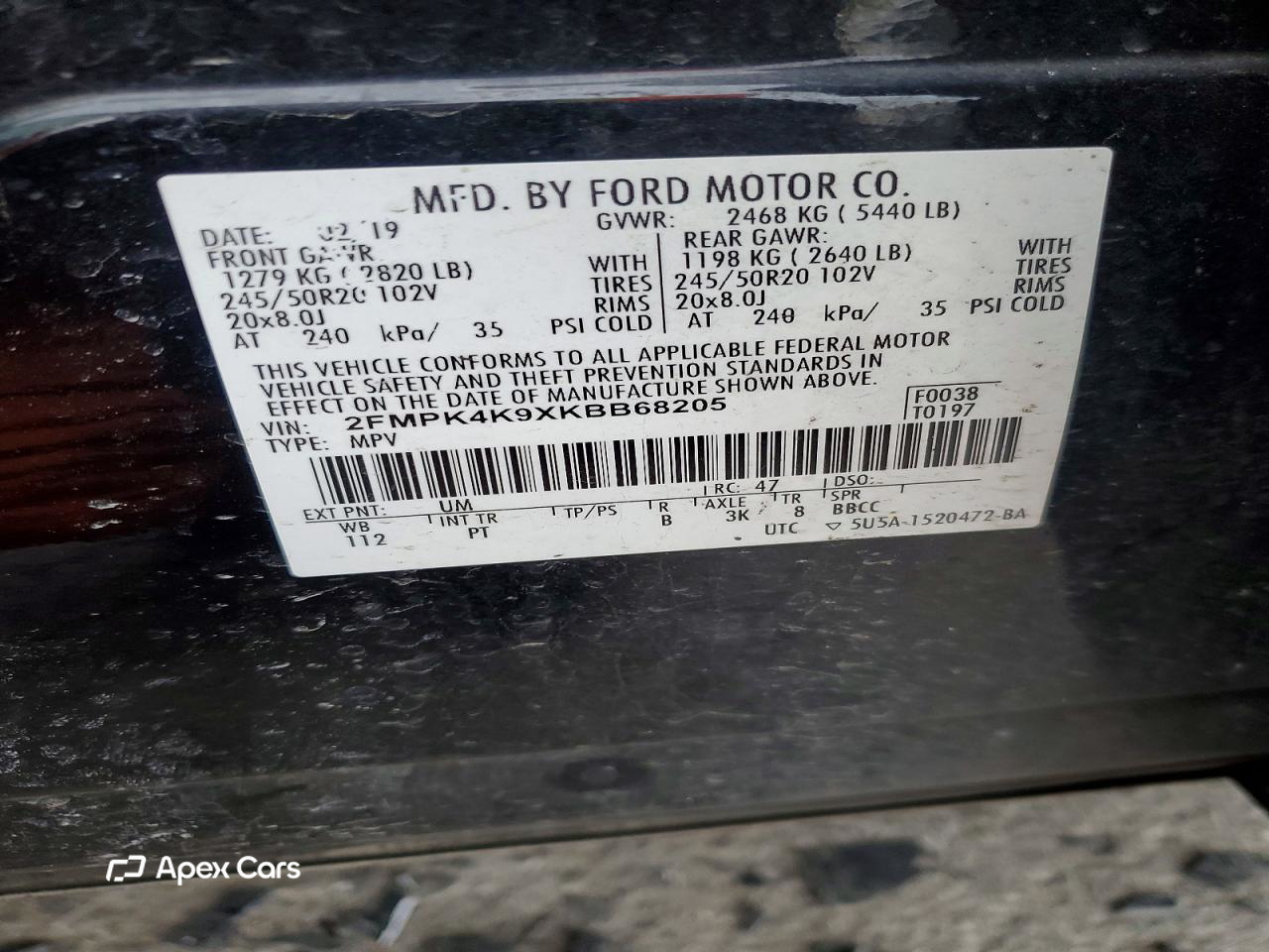 Ford Edge 2019