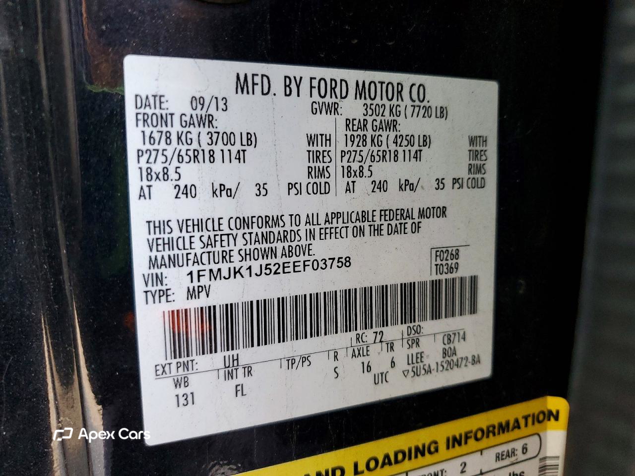 Ford Expedition 2014