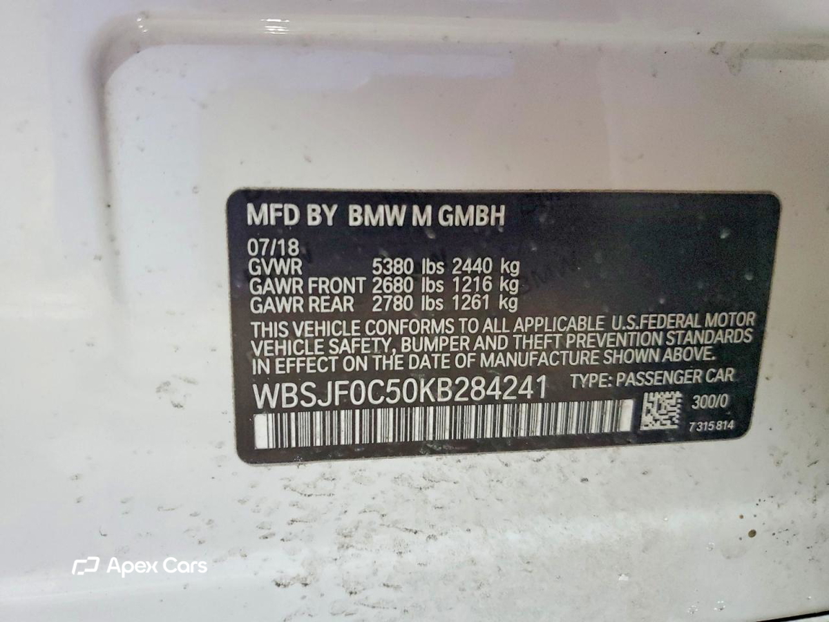 BMW M5 2019