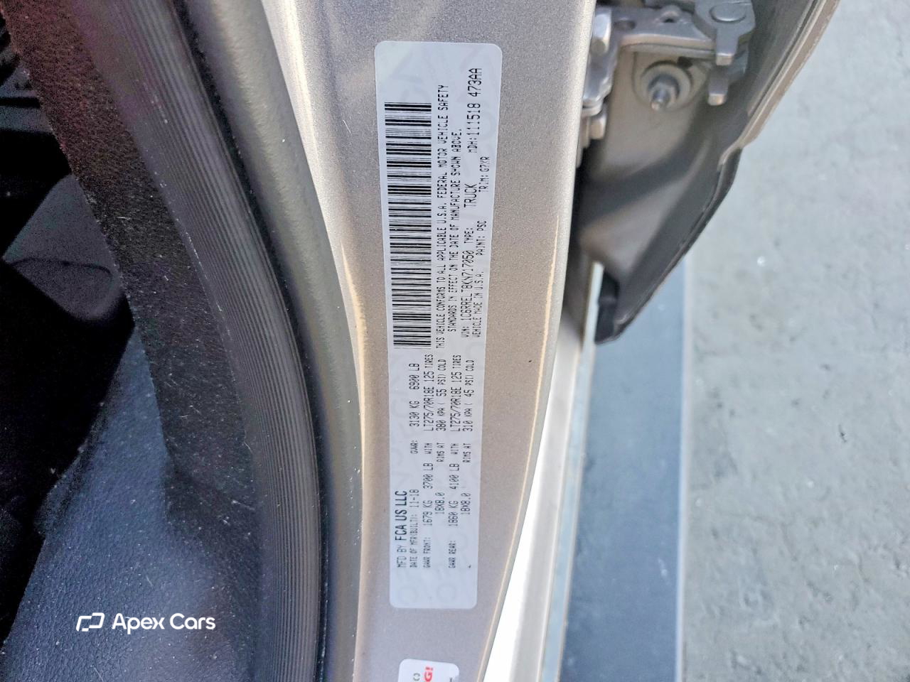RAM 1500 2019