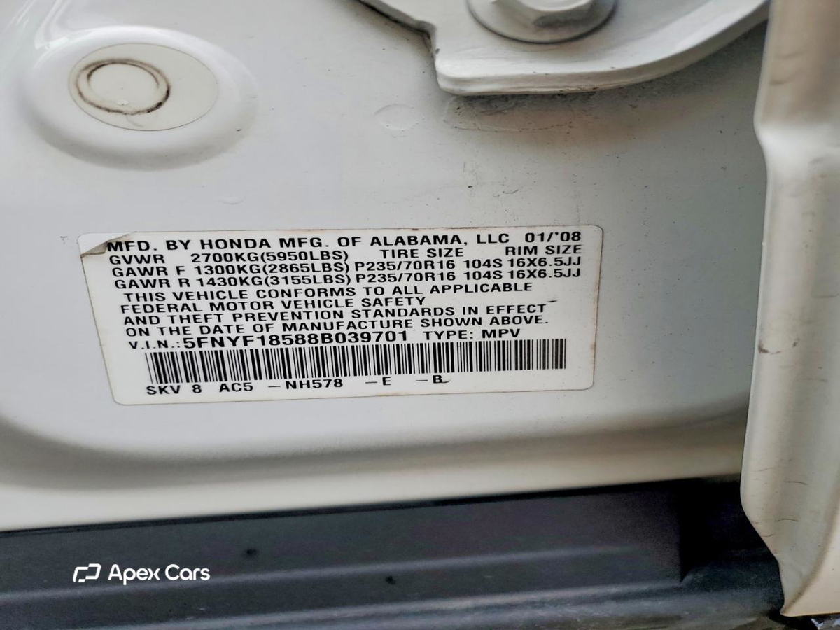 Honda Pilot 2008