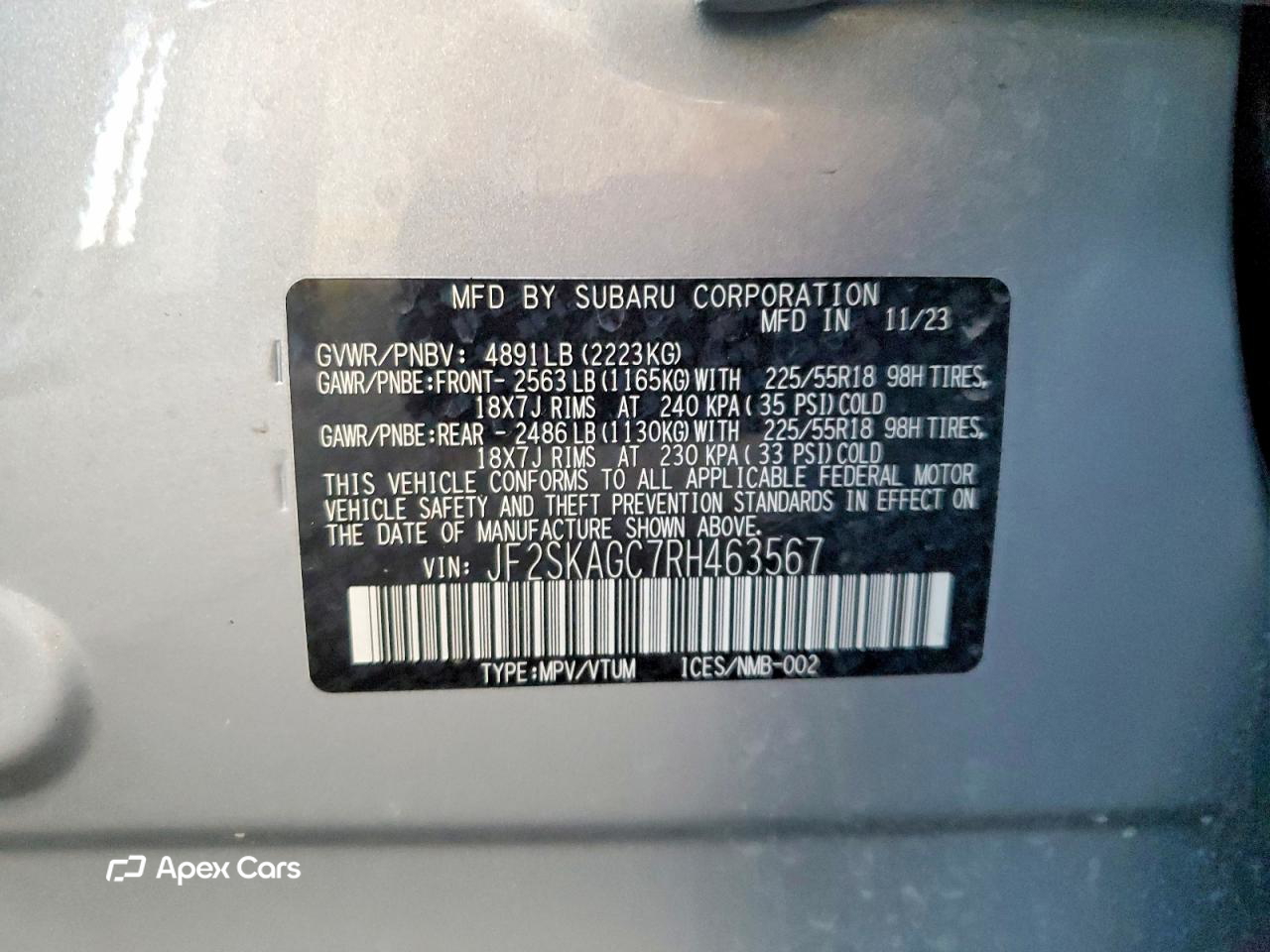 Subaru Forester 2024