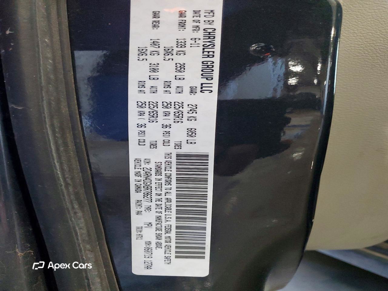 Dodge Caravan 2011