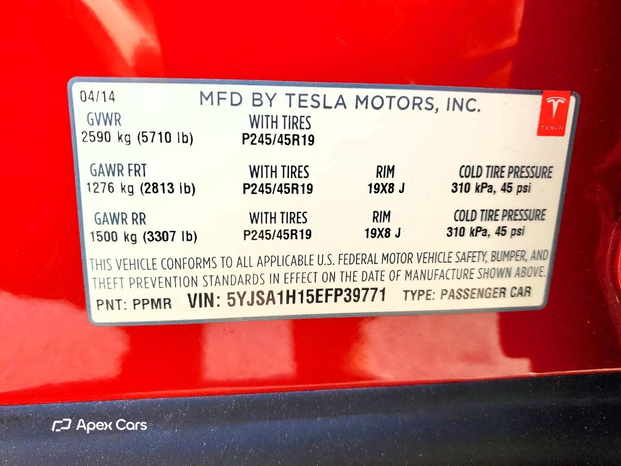 Tesla Model S 2014