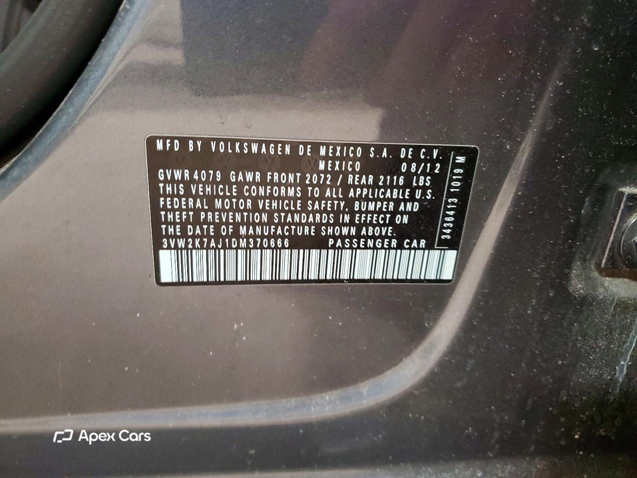 Volkswagen Jetta 2013