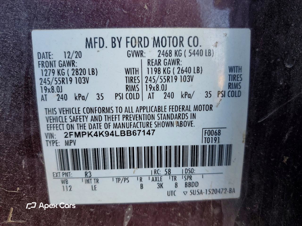 Ford Edge 2020