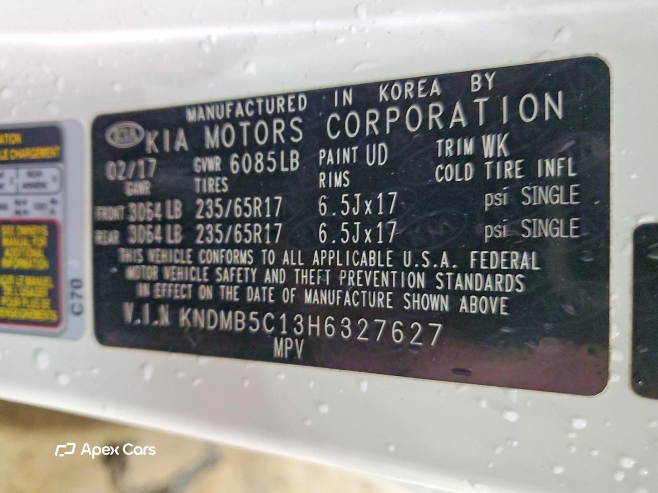 Kia Sedona 2017