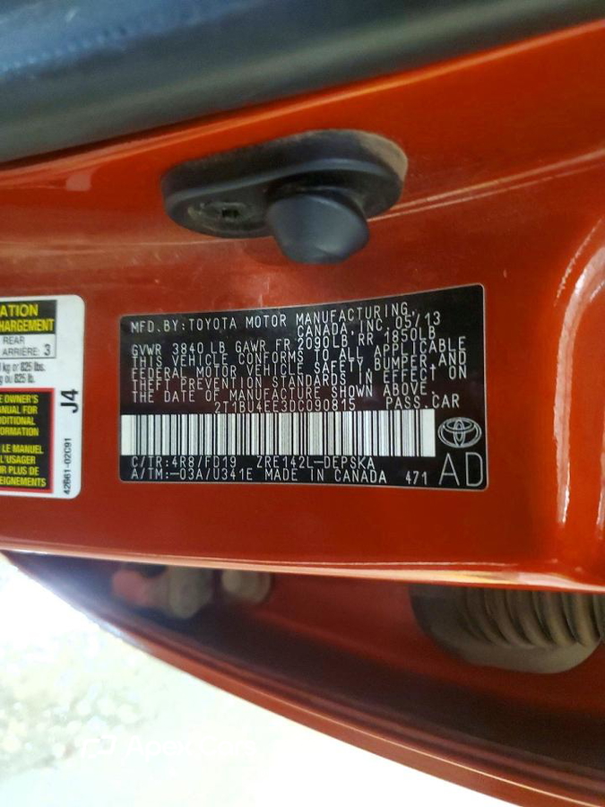 Toyota Corolla 2013