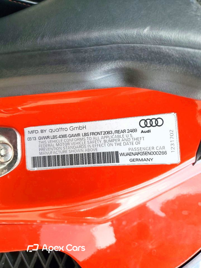 Audi R8 2014