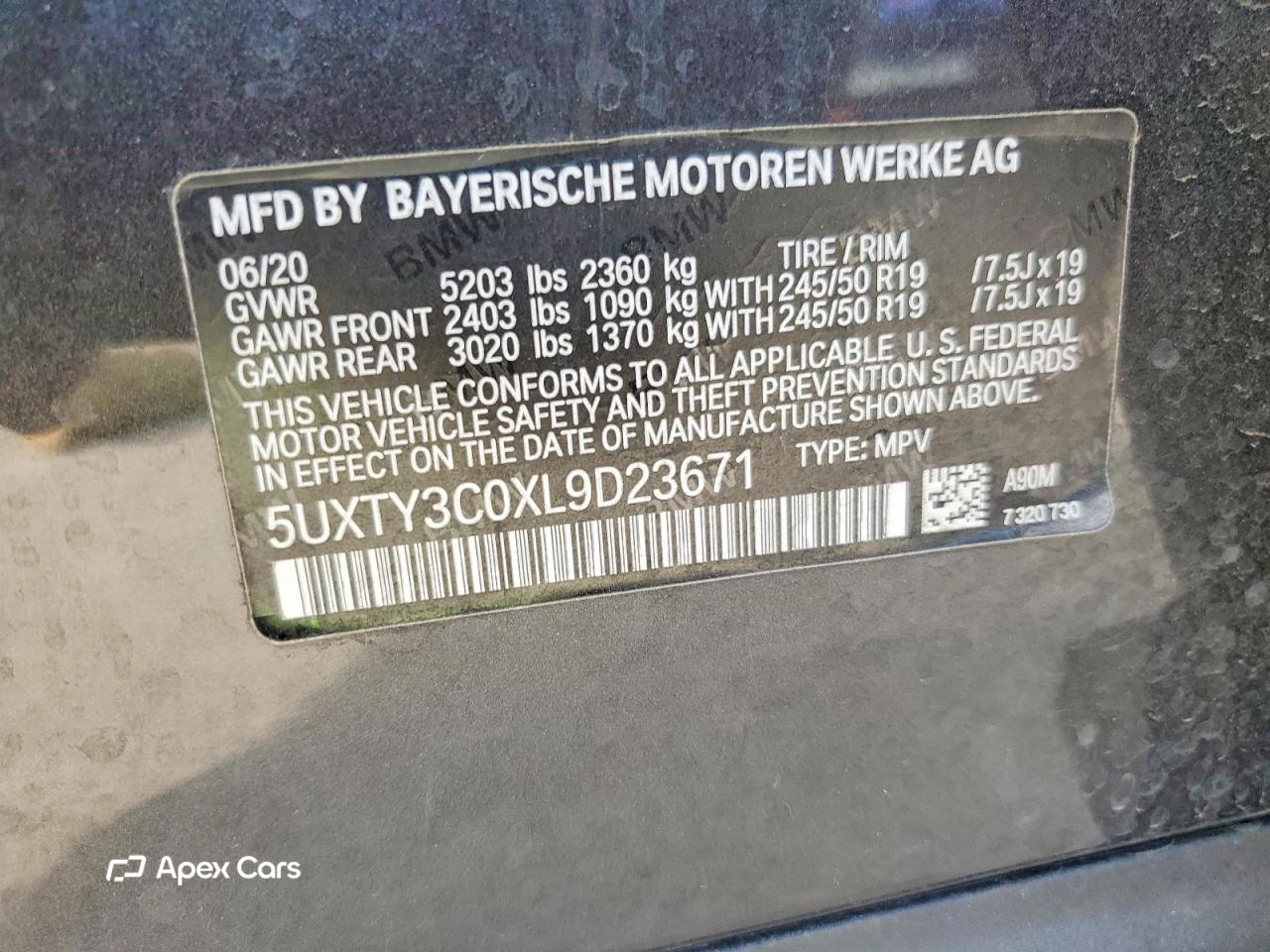 BMW X3 2020