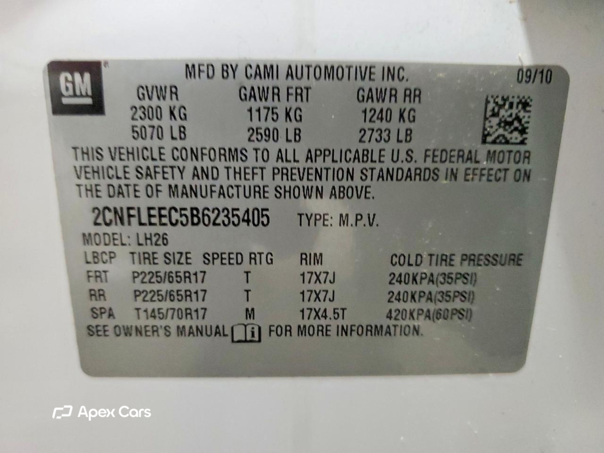 Chevrolet Equinox 2011