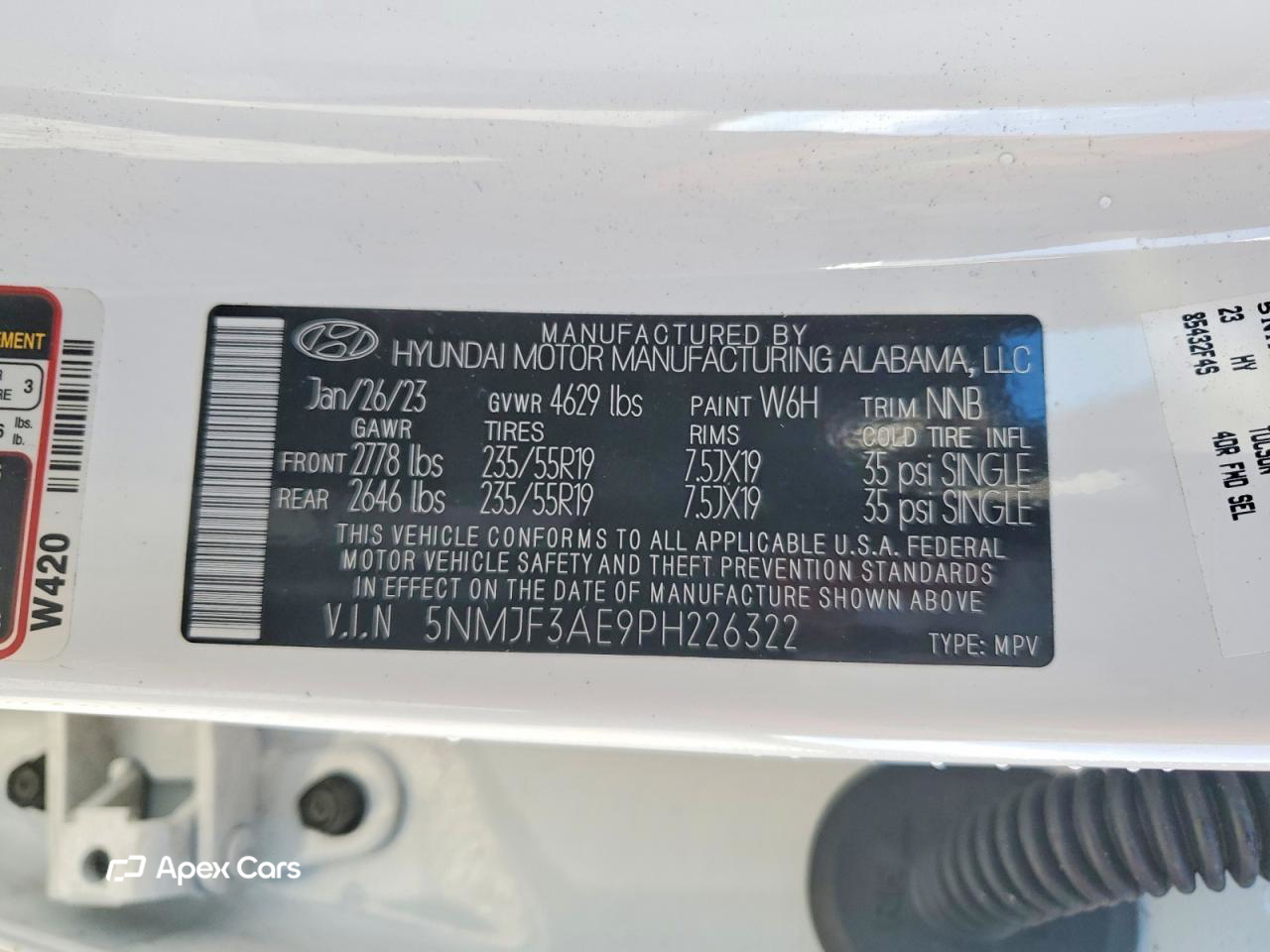 Hyundai Tucson 2023