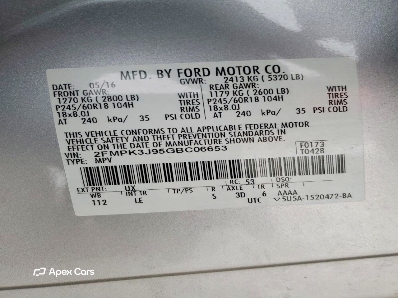 Ford Edge 2016