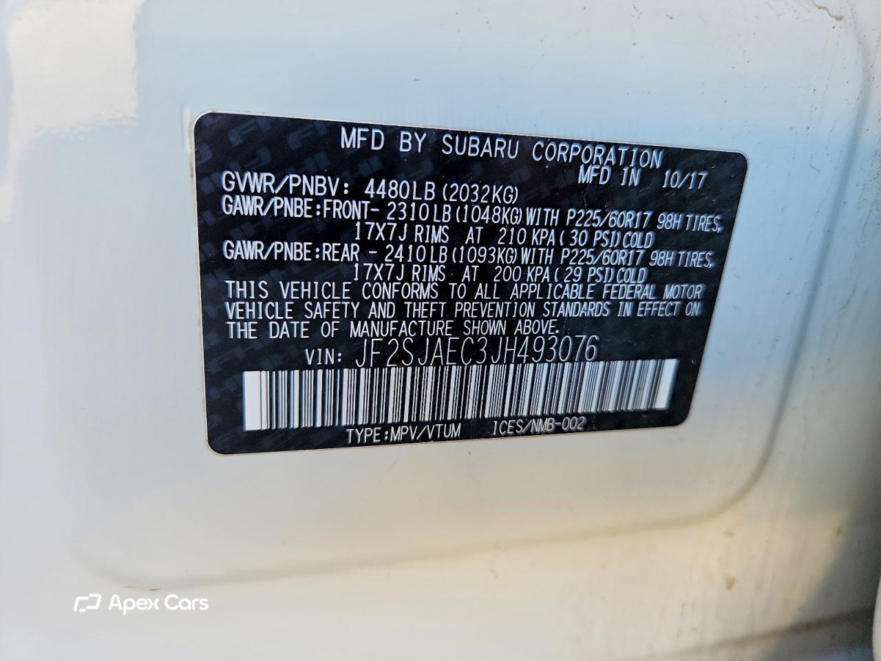 Subaru Forester 2018