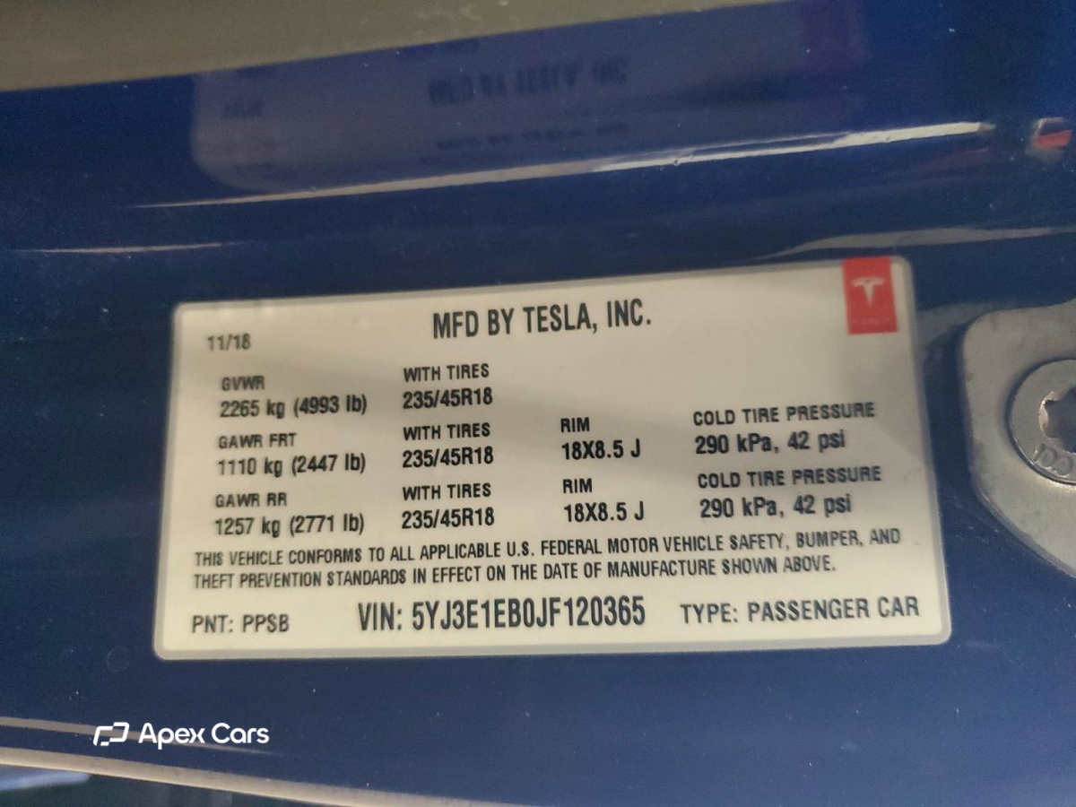 Tesla Model 3 2018