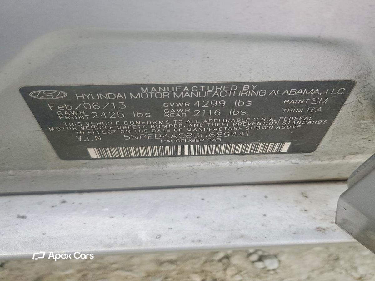 Hyundai Sonata 2013