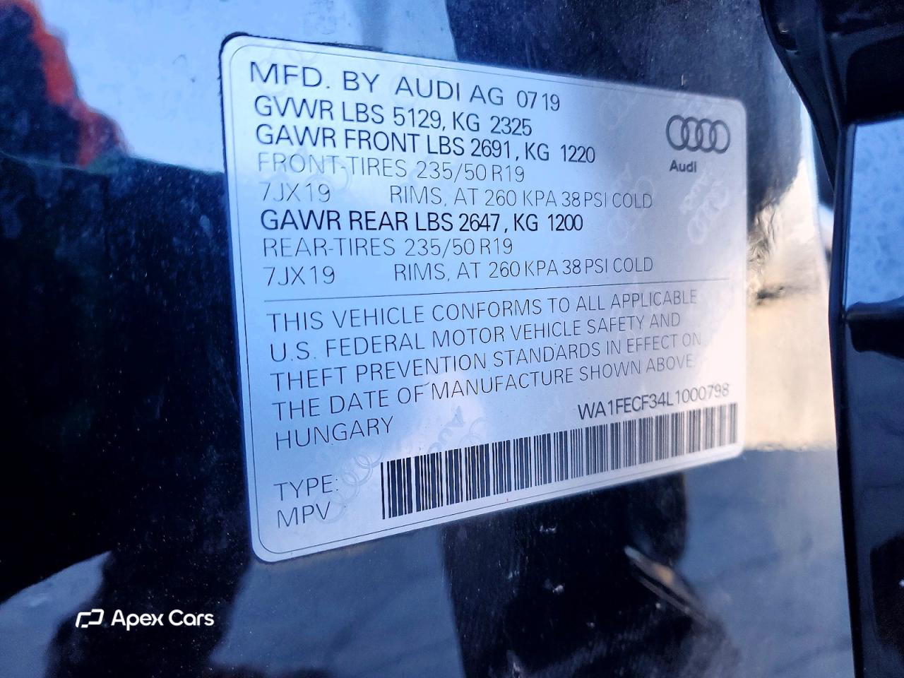 Audi Q3 2020