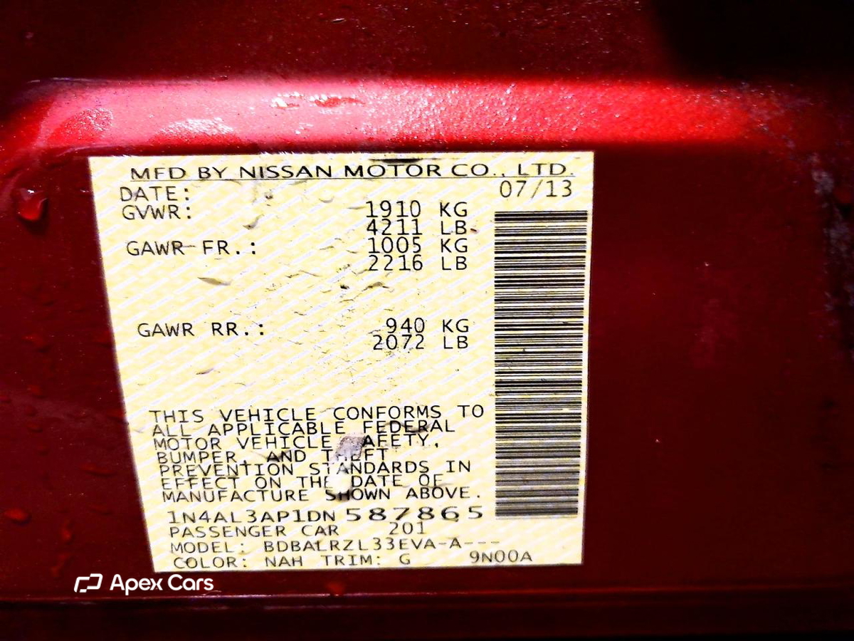 Nissan Altima 2013