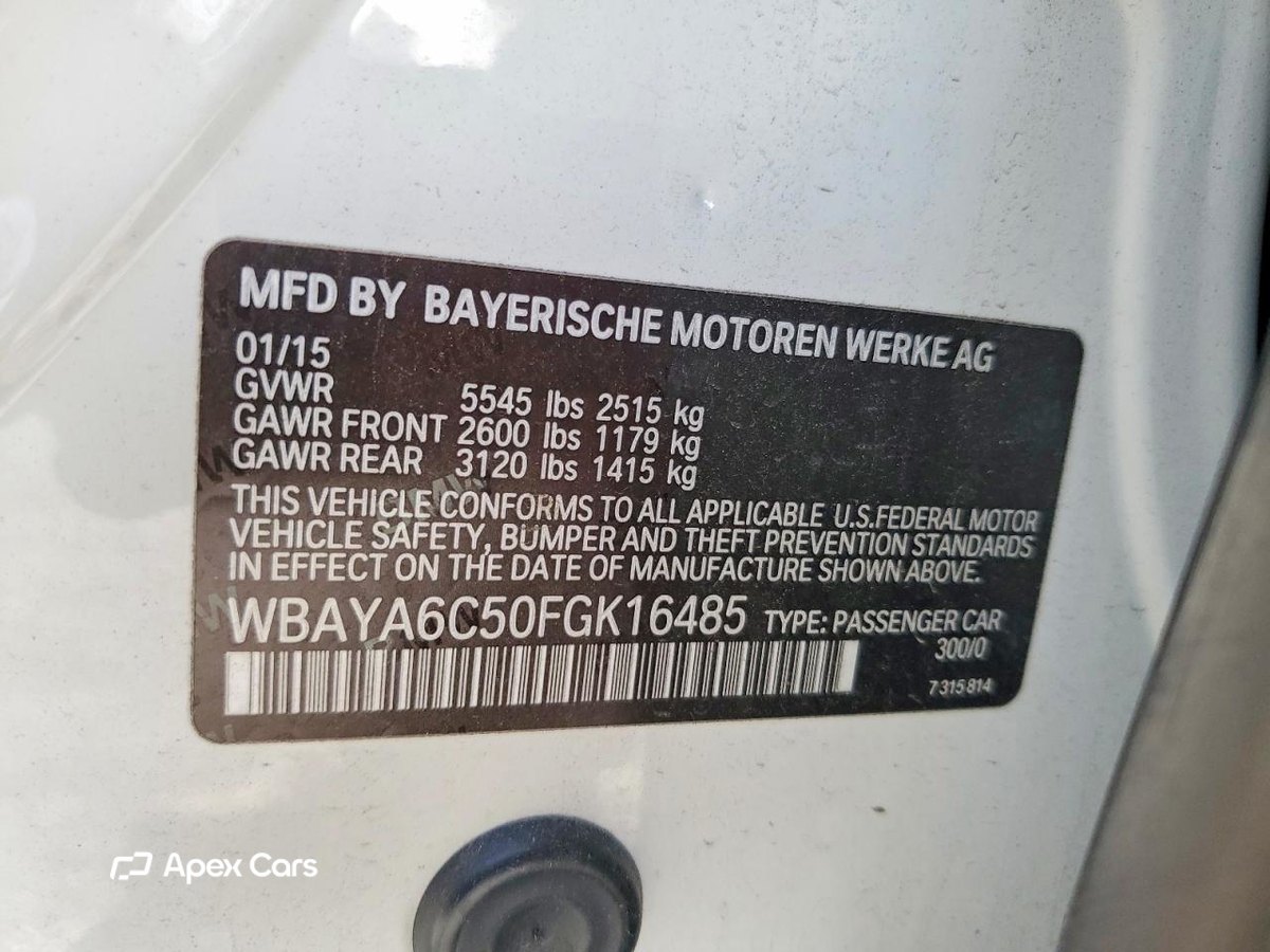 BMW Series 7 2015
