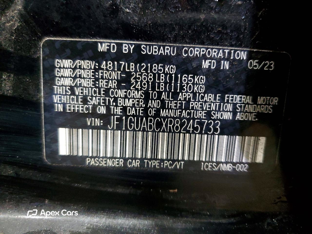 Subaru Impreza 2024