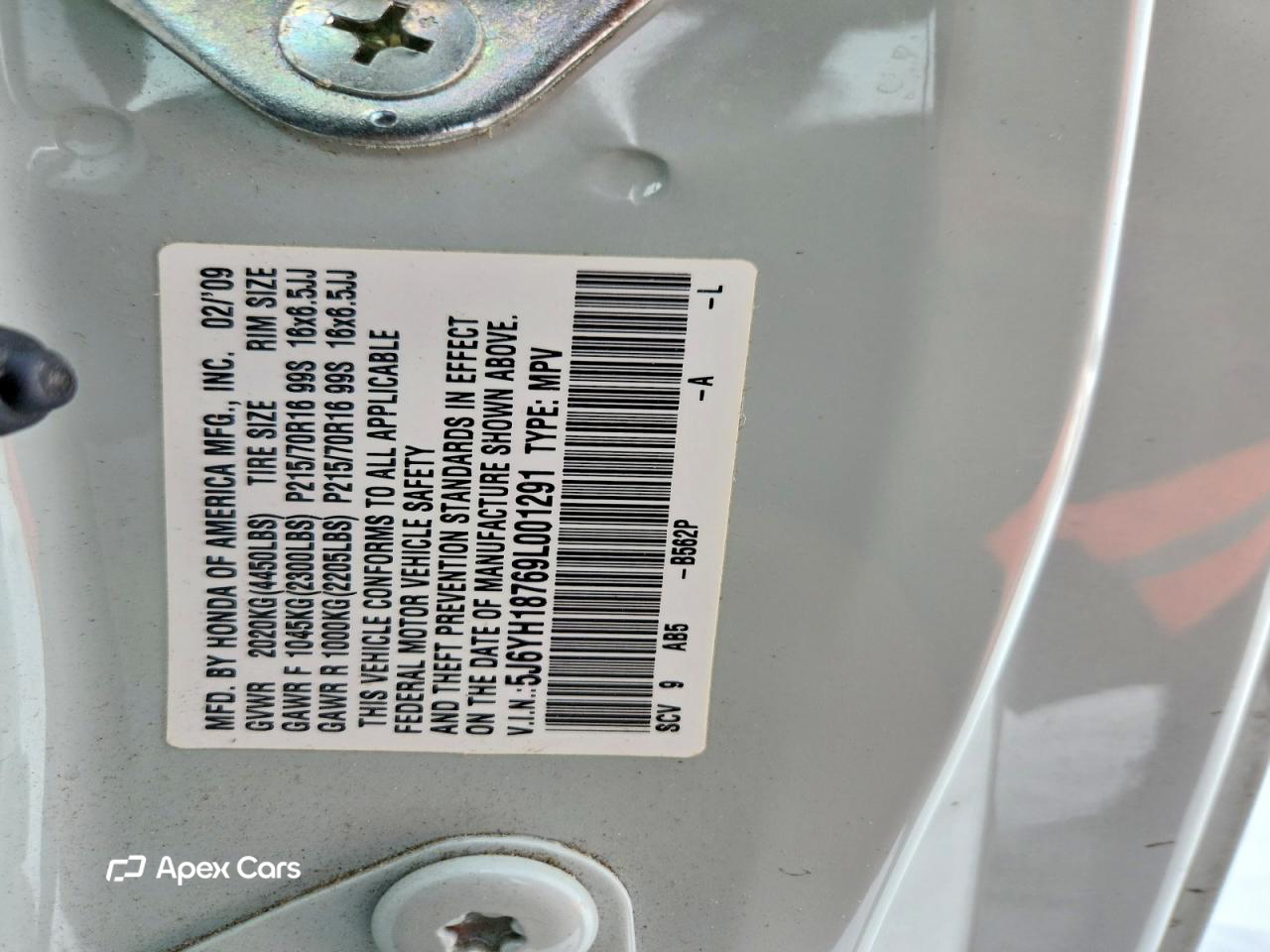 Honda Element 2009