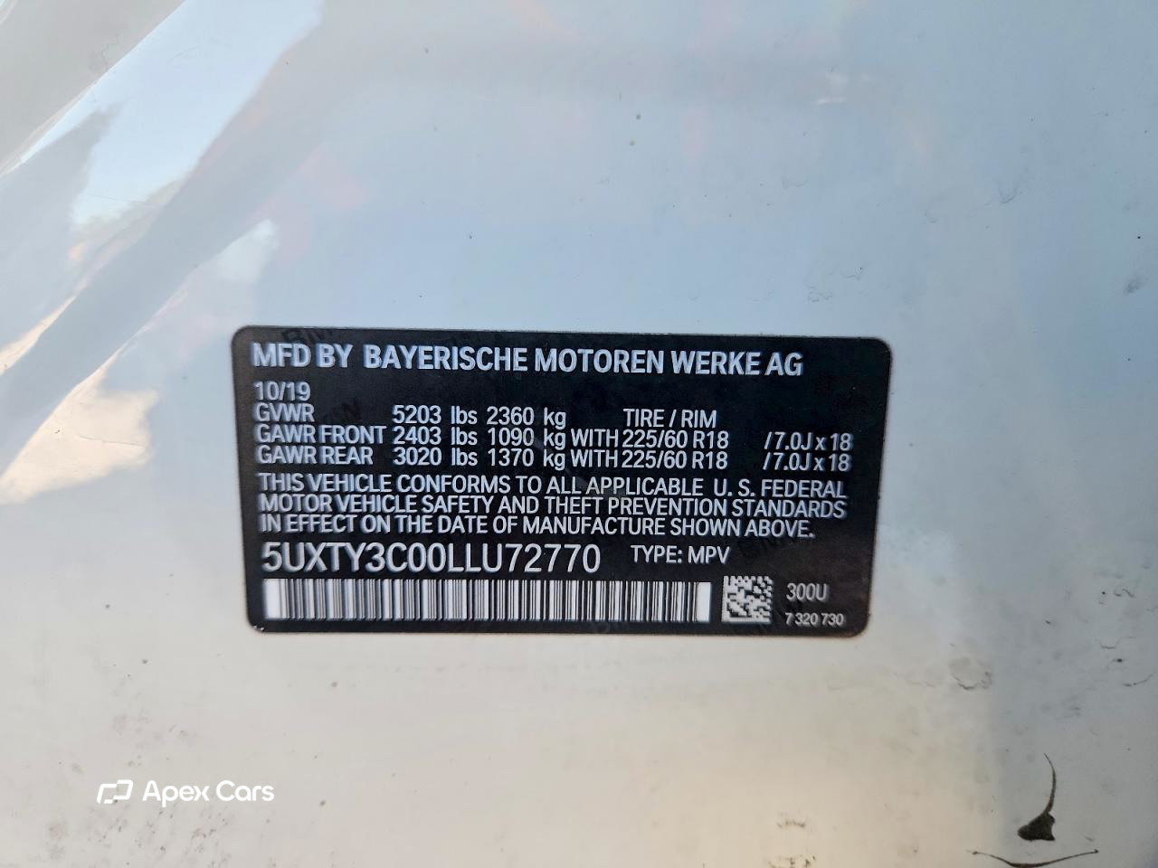 BMW X3 2020