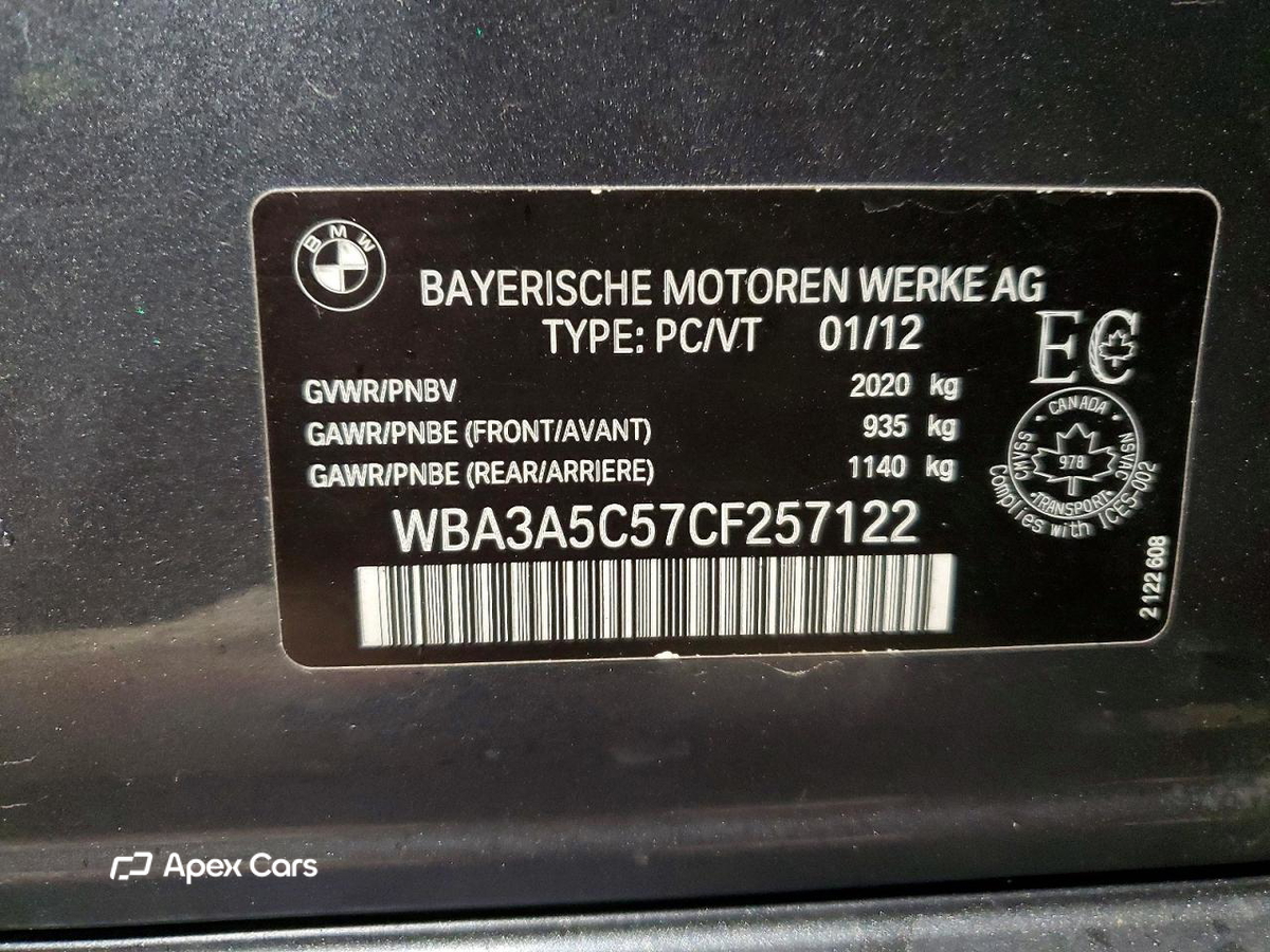 BMW Series 3 2012