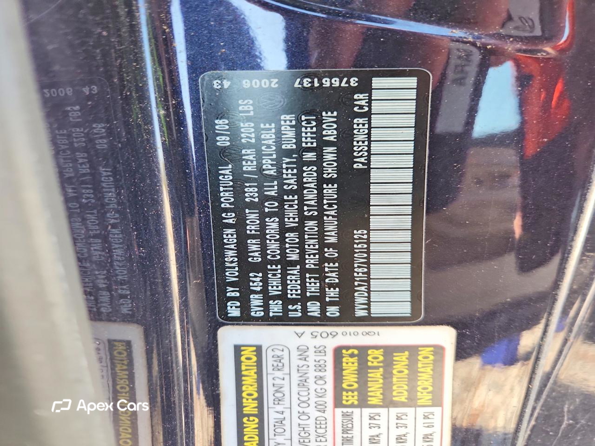 Volkswagen Eos 2007