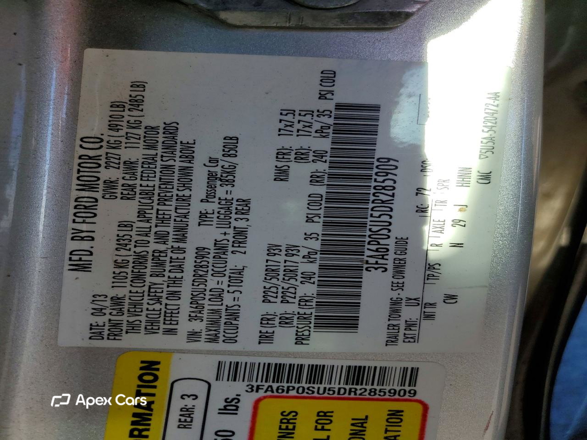 Ford Fusion 2013