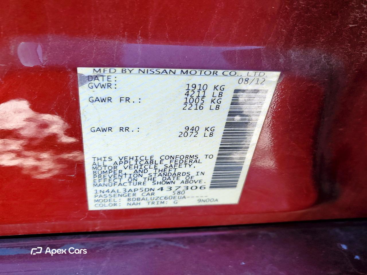 Nissan Altima 2013