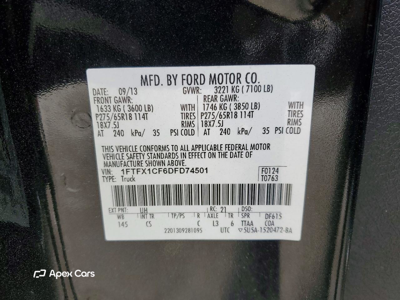 Ford F-150 2013