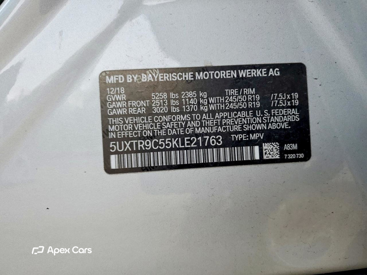 BMW X3 2019