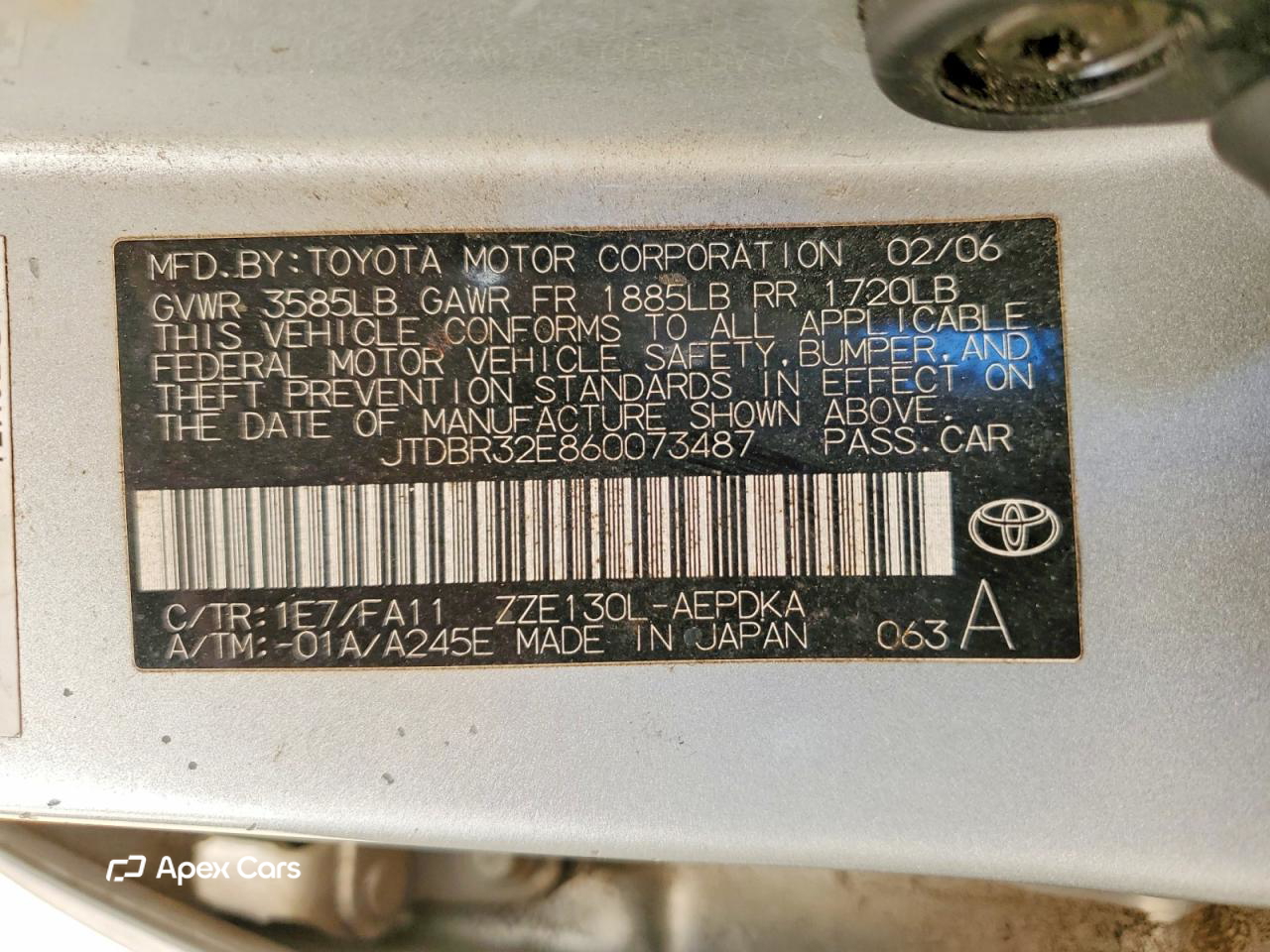 Toyota Corolla 2006