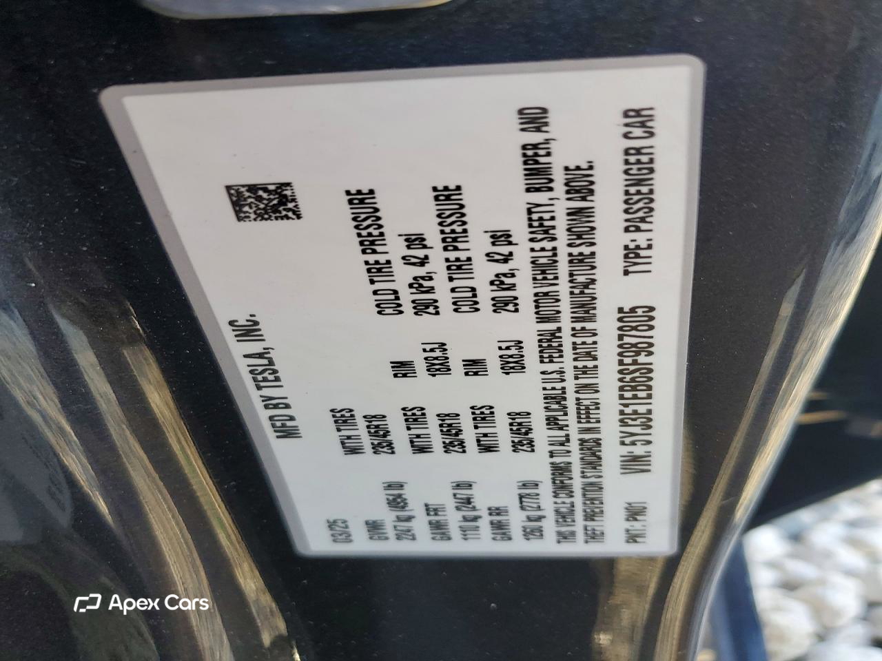 Tesla Model 3 2025