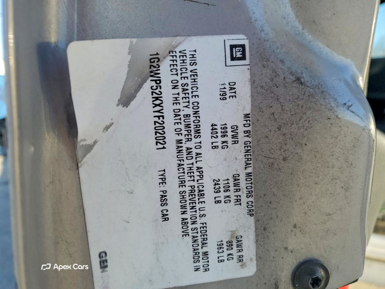 Pontiac Grand Prix 2000