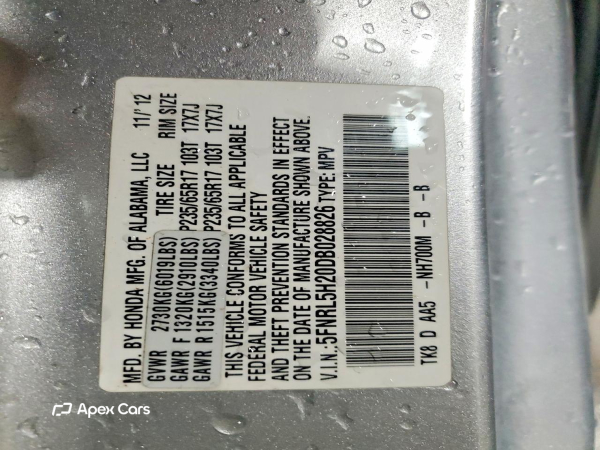 Honda Odyssey 2013