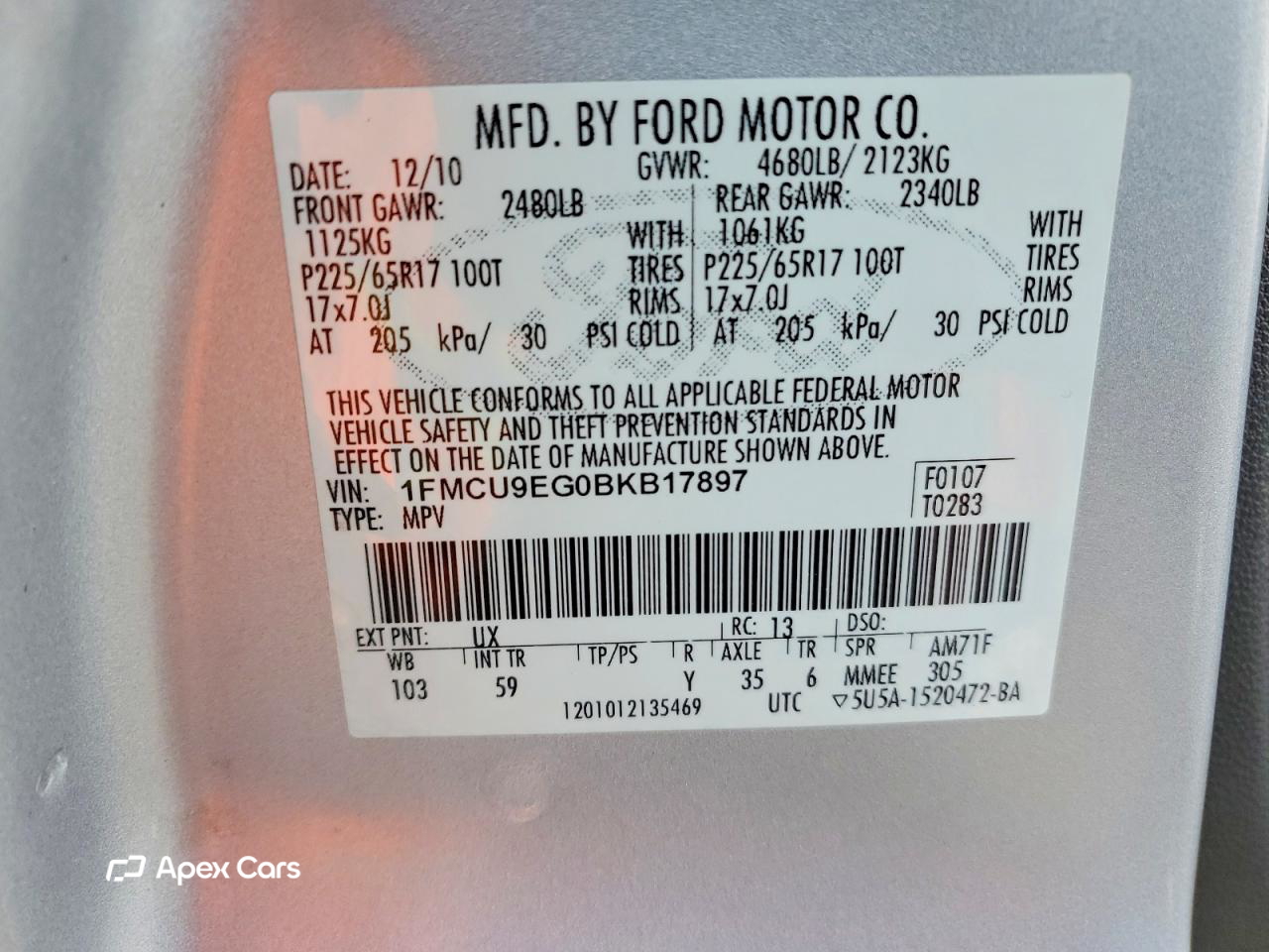 Ford Escape 2011