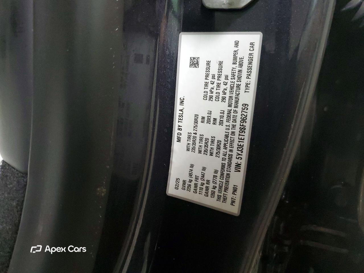 Tesla Model 3 2025