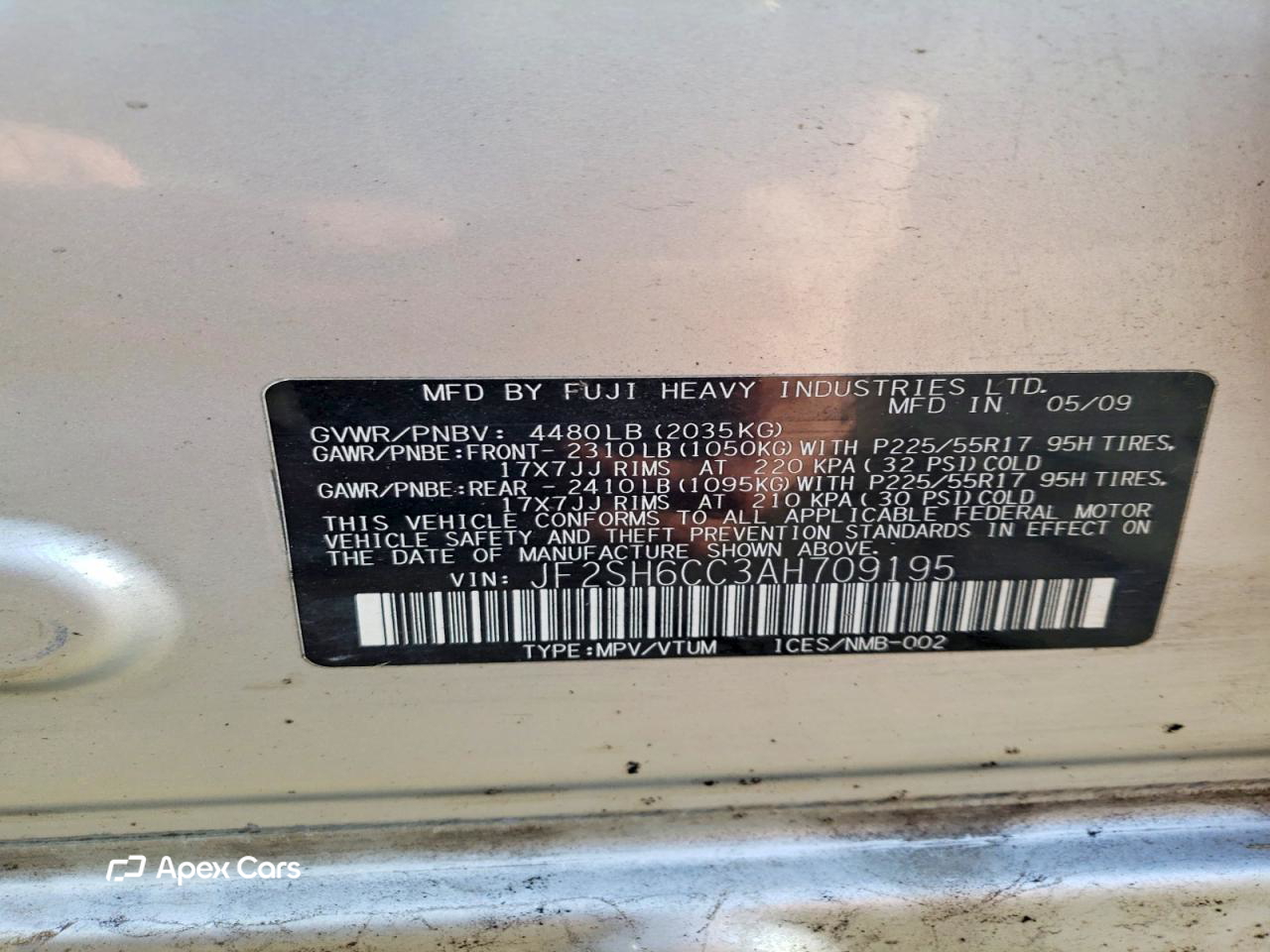 Subaru Forester 2010