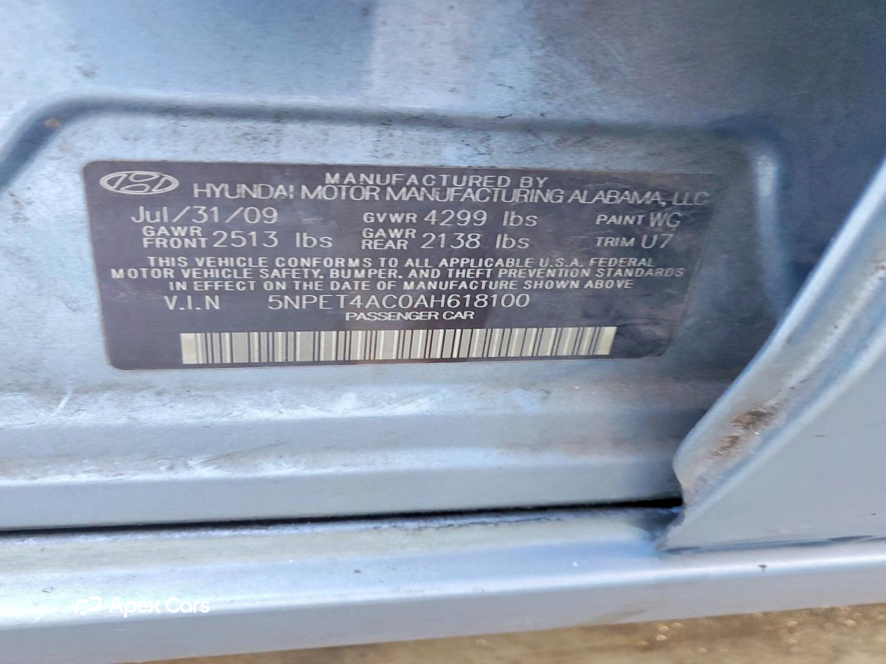 Hyundai Sonata 2010