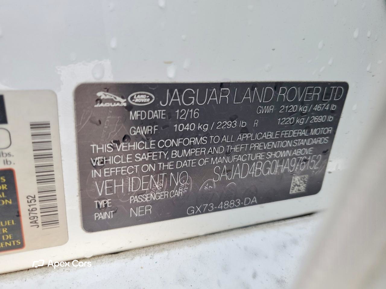 Jaguar XE 2017