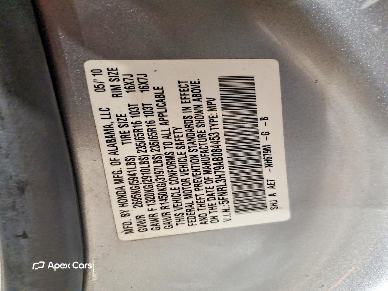 Honda Odyssey 2010