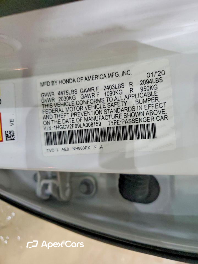 Honda Accord 2020